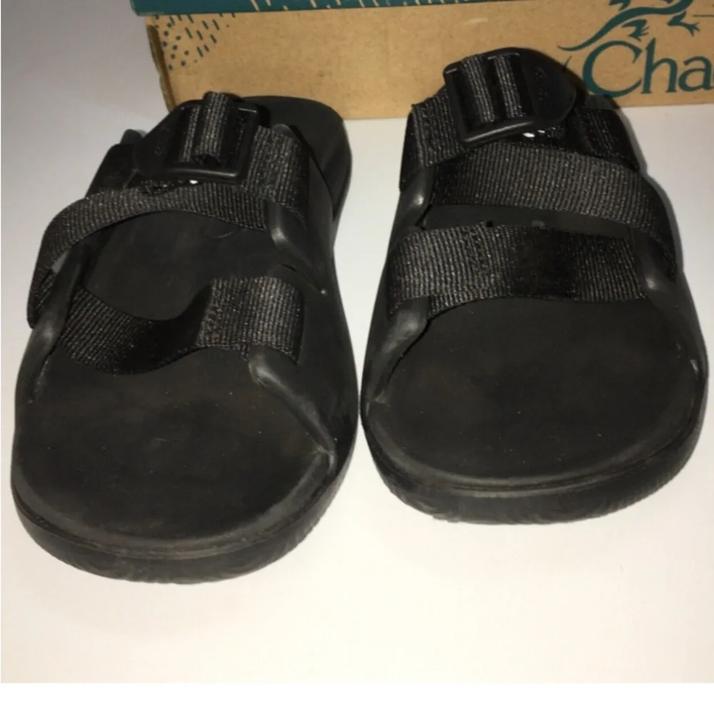 Chaco Chillo black kids water shoes sandals size 3 new - Picture 5 of 8